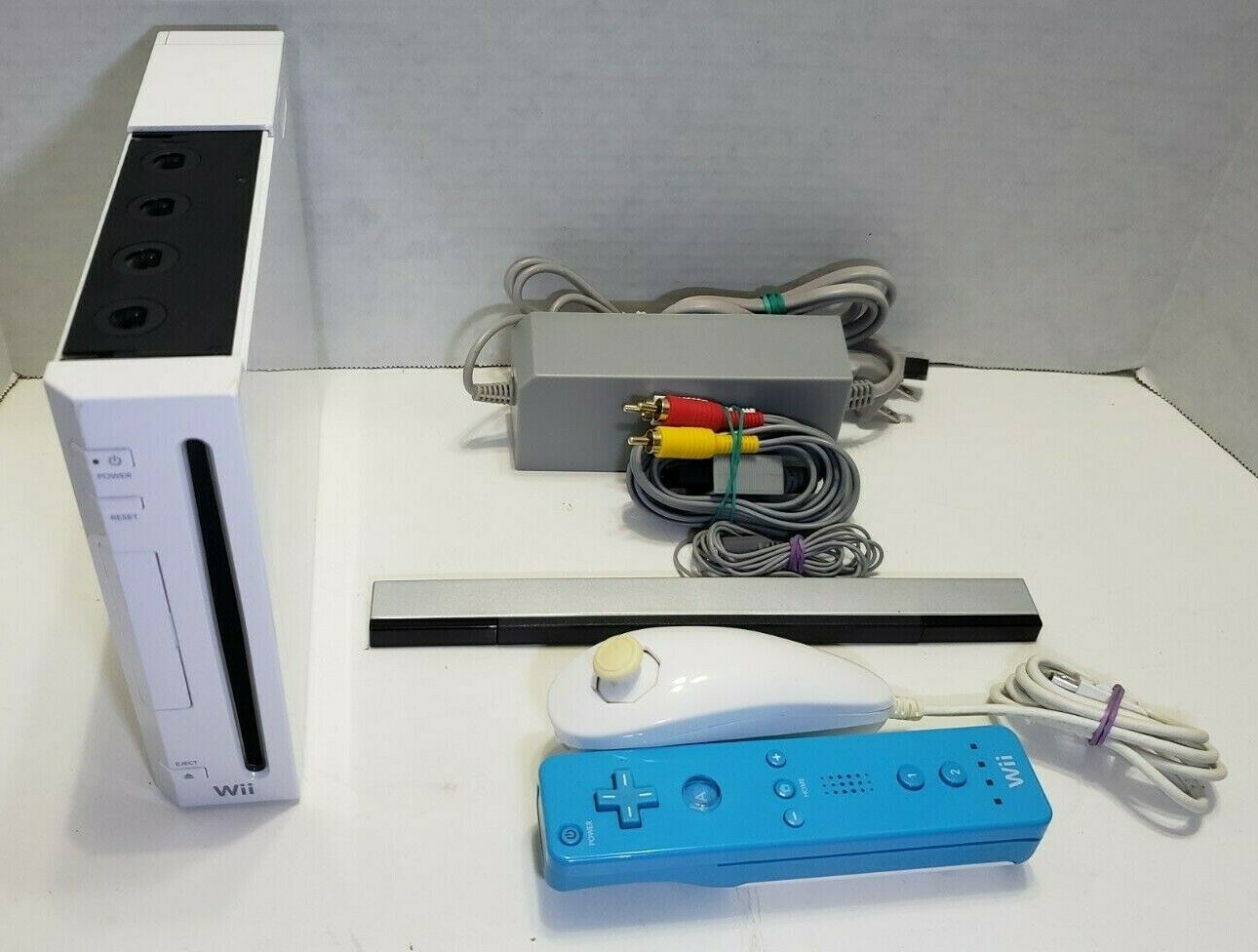 Nintendo Wii White RVL-001 Console Examined GameCube Appropriate ...