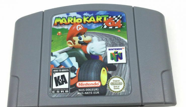 Mario Kart 64 Video Sport Cartridge Console Card US/CAN Model For Nintendo N64