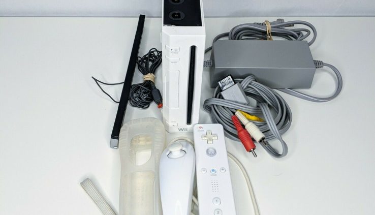 Nintendo Wii Console RVL-001 Game Cube Effectively matched – Tested & working