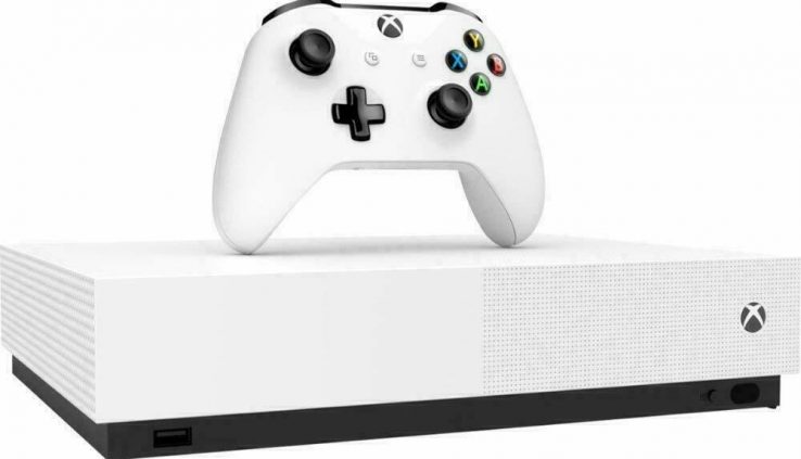 NEW Xbox One S 1TB All Digital Edition Console White