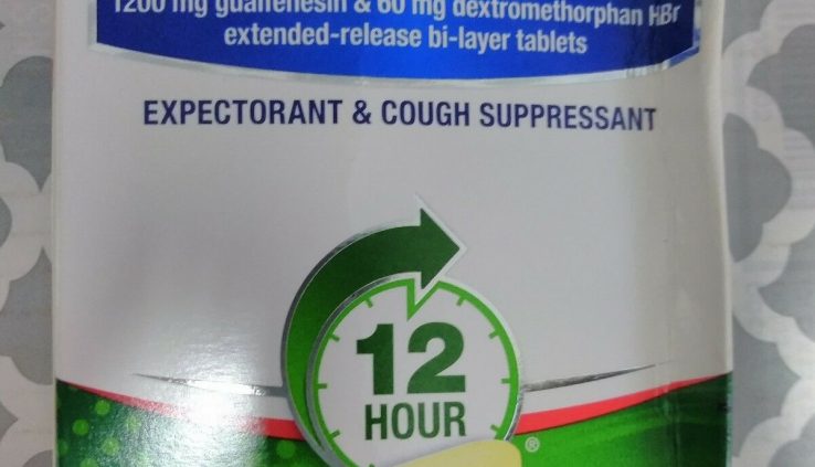 Mucinex DM 1200 Mg Maximum Energy Expectorant & Cough 42 Capsules Exp 01/2021+