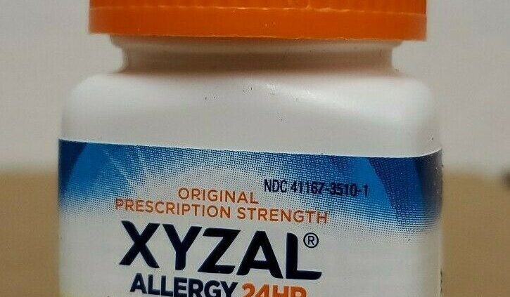 XYZAL Hypersensitivity 24hr 35 Pills EXPIRES 10/2019  Free Shipping