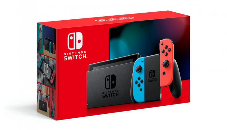 Nintendo Swap 32 GB Console Neon Blue Crimson Joy-Con (HADSKABAAUSZ)