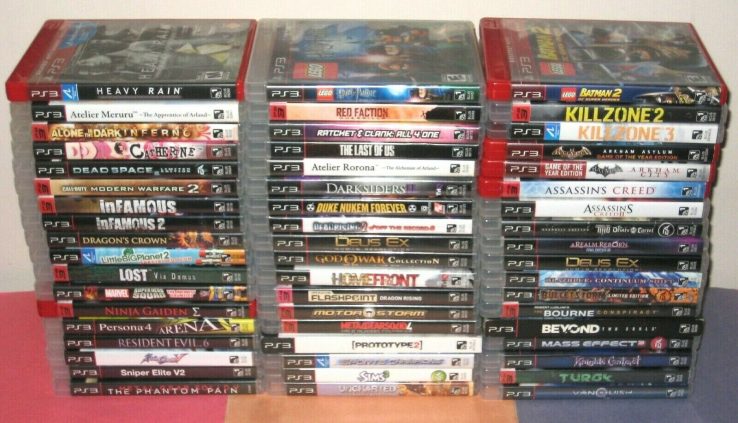 Sony PlayStation 3 PS3 | Total Games with MINT Disc | You Settle
