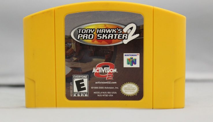 Tony Hawk’s Pro Skater 2 – Nintendo N64 Game Splendid