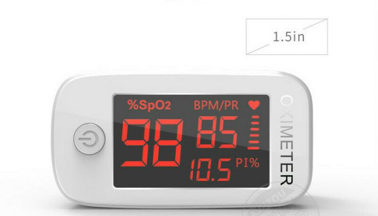 Finger Pulse Oximeter Portable SPO2 Video show Blood Oxygen Meter Sensor US Inventory