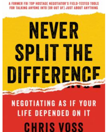Now not at all Carve up the Incompatibility : Negotiating As If Your Life Relied on It