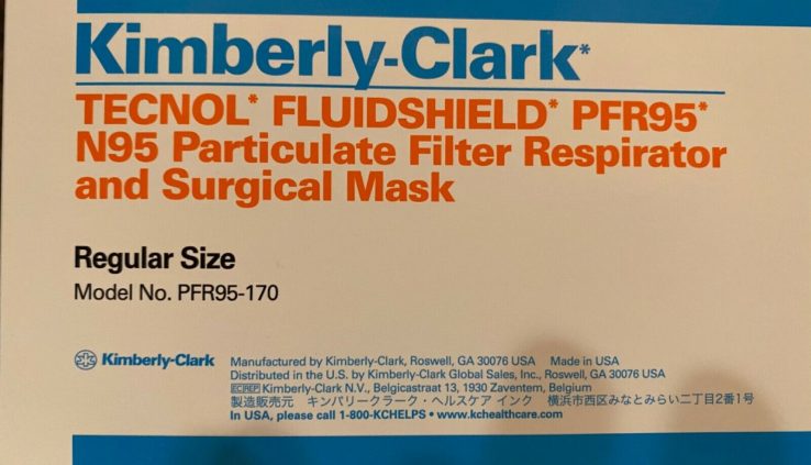Kimberly Clark  Tecnol Fluidshield PFR95