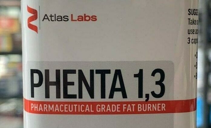 Atlas Labs PHENTA 1,3 – Phenta 13 FAT BURNER 45 capsules – FAST SHIPPING !!!