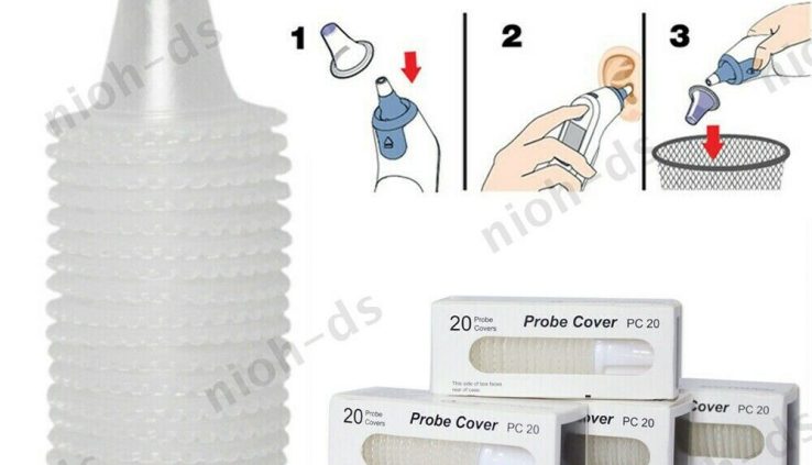 Ear Thermometer Probe Covers/Refill Caps/Lens Filters for All Braun ThermoScan