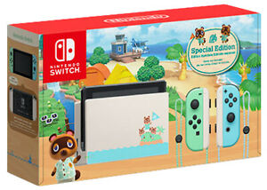 Nintendo Switch HAC-001(-01) Animal Crossing: Unique Horizon Particular Version – 32GB