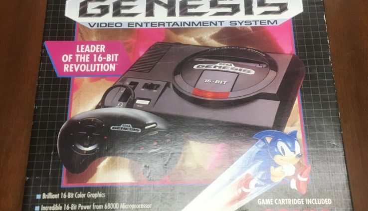 Sega Genesis Sonic 1 Bundle US Factual Situation In Field W Sonic The Hedgehog TESTED