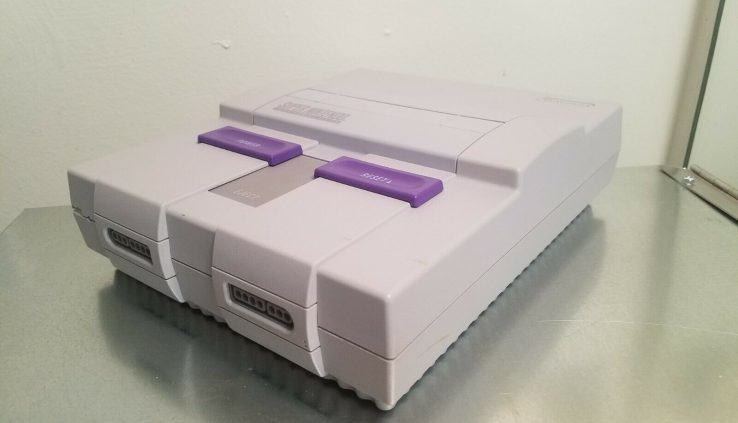 Tremendous Nintendo SNES Change Console Most advantageous! Examined & Works Fully Cleaned!