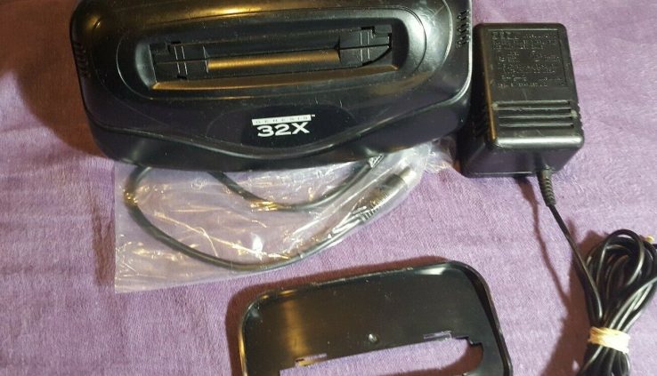 Sega Genesis 32X Console Adapter Model 2 Cable Vitality & Spacer TESTED + WORKING