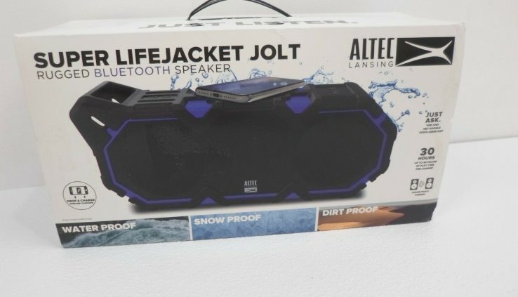 Altec Lansing IMW889 Sizable Lifejacket Jolt Heavy Duty Rugged BlueTooth Speaker