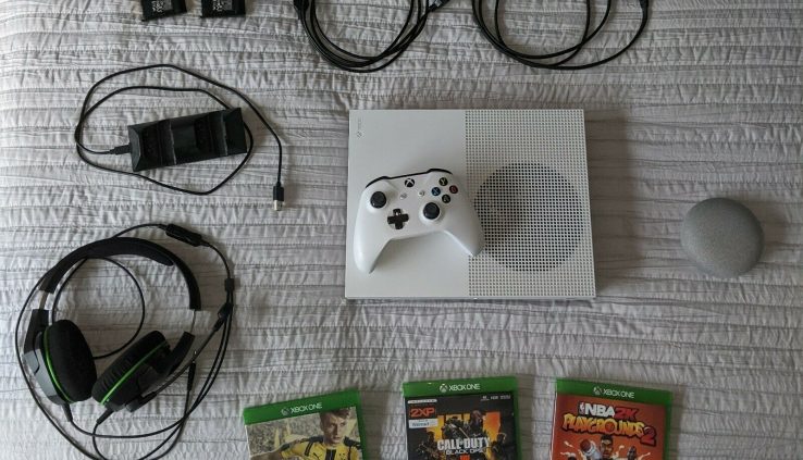 Microsoft Xbox One S 1TB Console – White