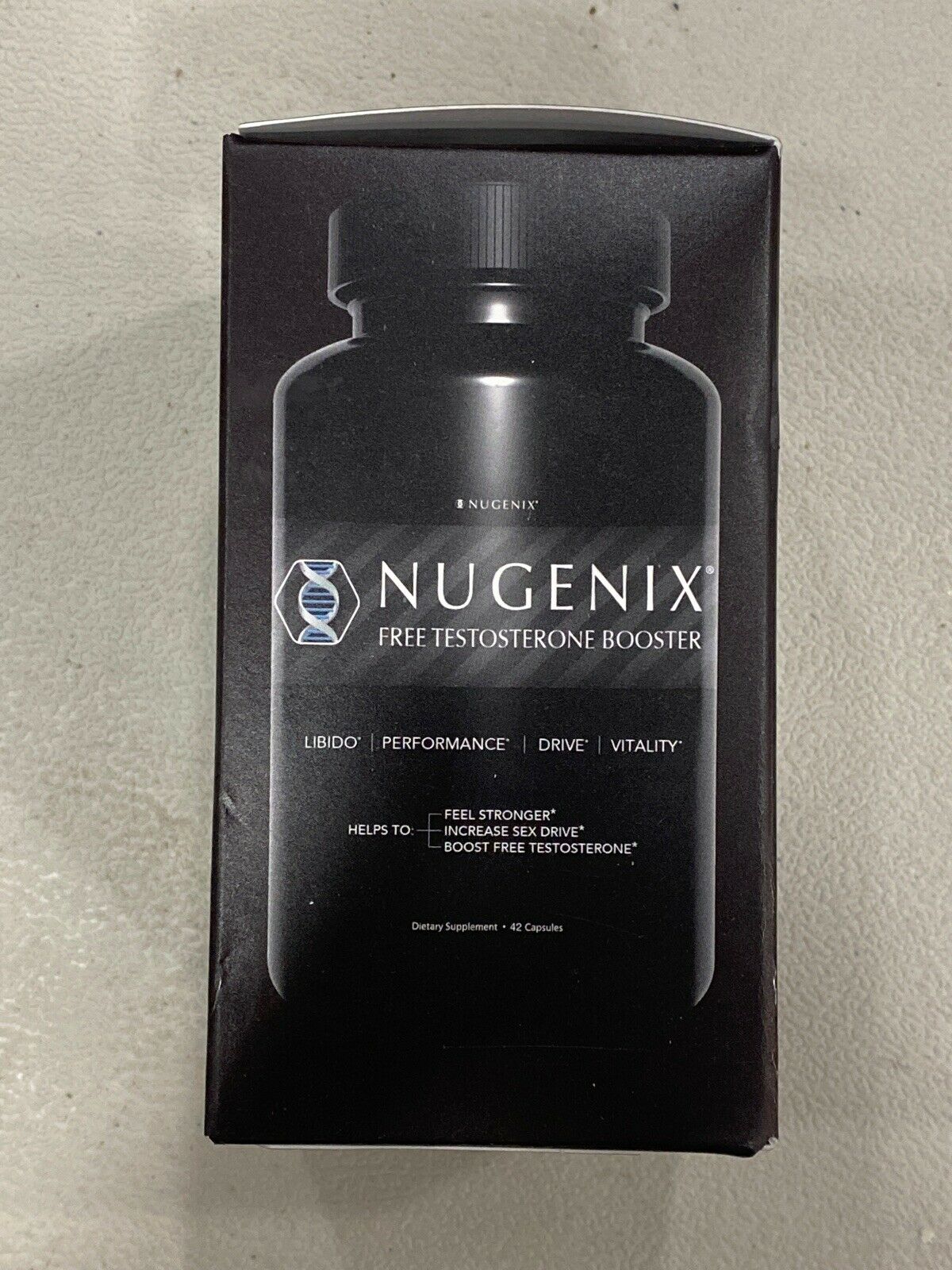 Nugenix Free Testosterone Booster Libido Performance Vitality 42