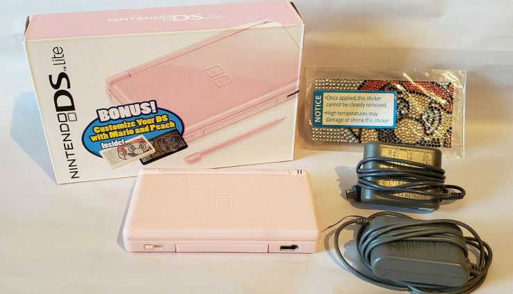 LOT Nintendo DS Lite, Sport Boy Attain GBA SP, Animal Crossing, Mario Kart, and so forth.