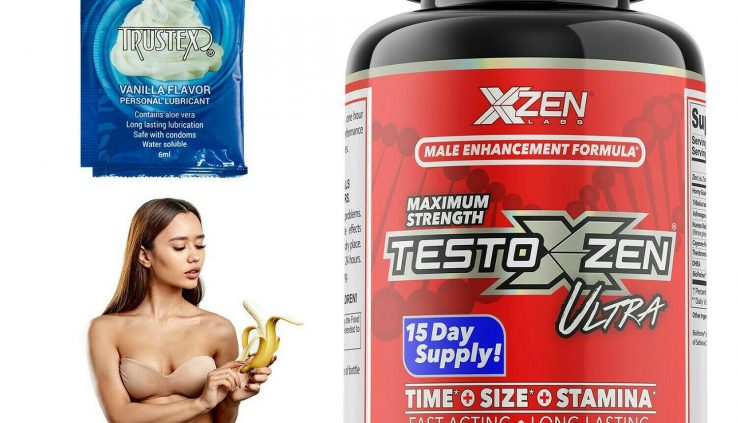 Testoxzen Male Enhancement Sexual Components plus Test booster Vig Sex Rx 30 capsules
