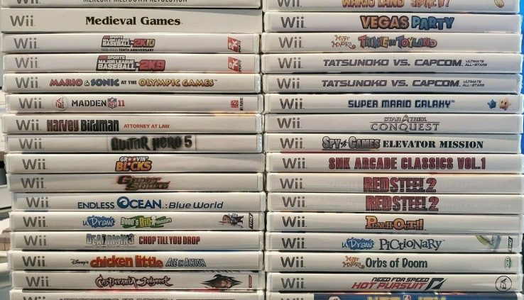 Nintendo Wii Games! You Collect ALL NEW and SEALED – Fast US Transport