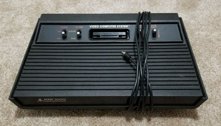 Atari 2600 Video Computer Sport Console Dusky Attain w/ No Strength Wire or Video games