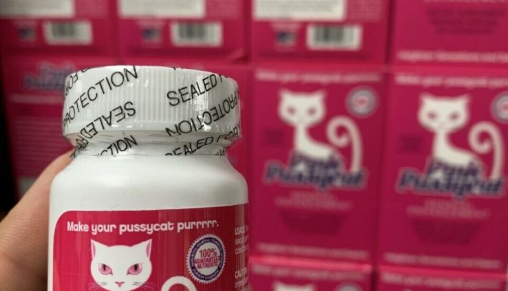 Red Pussycat Female Sexual Enhancement Capsule – 6 Capsule Bottle – Free Shipping