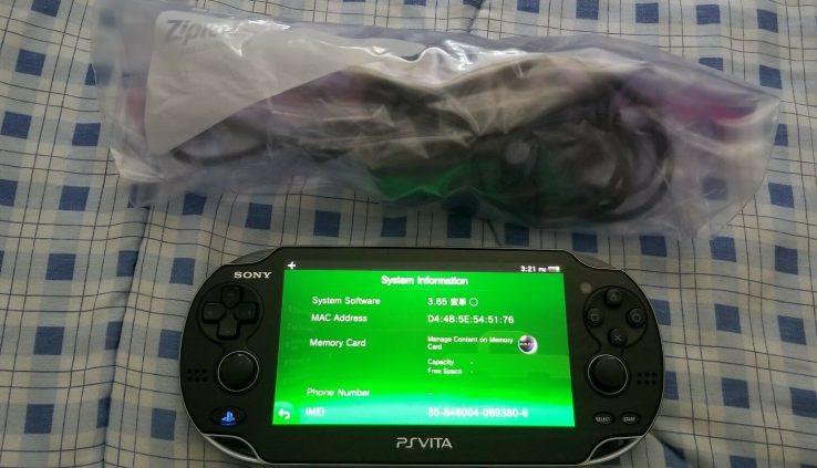 Sony PlayStation PS Vita OLED (PCH-1001) Firmware FW 3.60 3.65 – Ship in 1-DAY