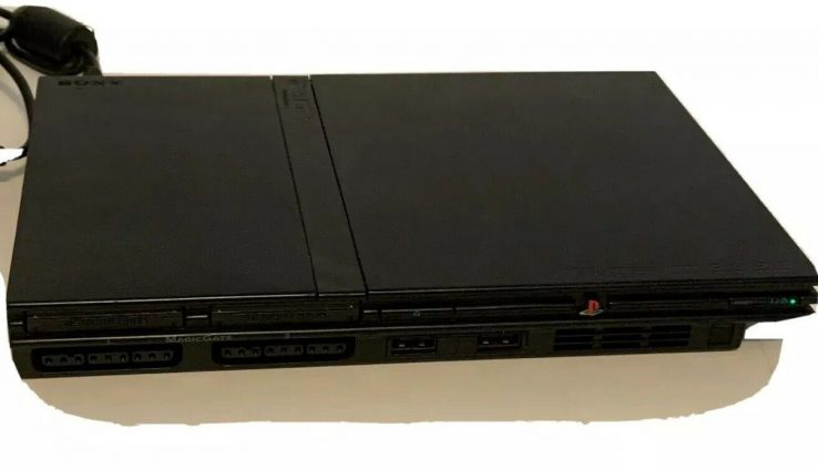PS2 PlayStation 2 Slim Console Machine Alternative Easiest Examined Working FREE SHIP