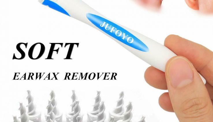 Ear Wax Remover Cleaner Removal Swab Utility Q-Grips Spiral Relaxed Earpick 16PCS
