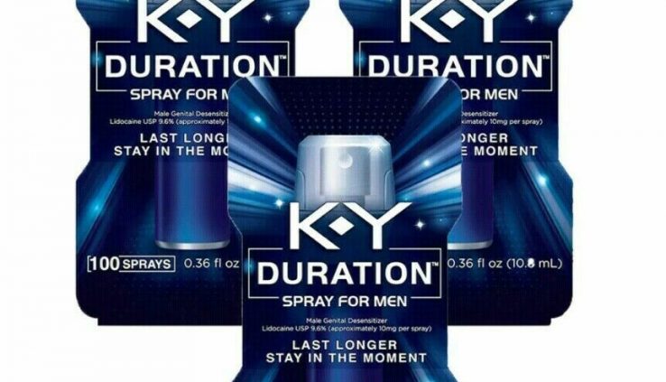 (3 Pack)Okay-Y Length Spray for Males Final Longer 100 sprays (Exp 10/18) NEW SEALED