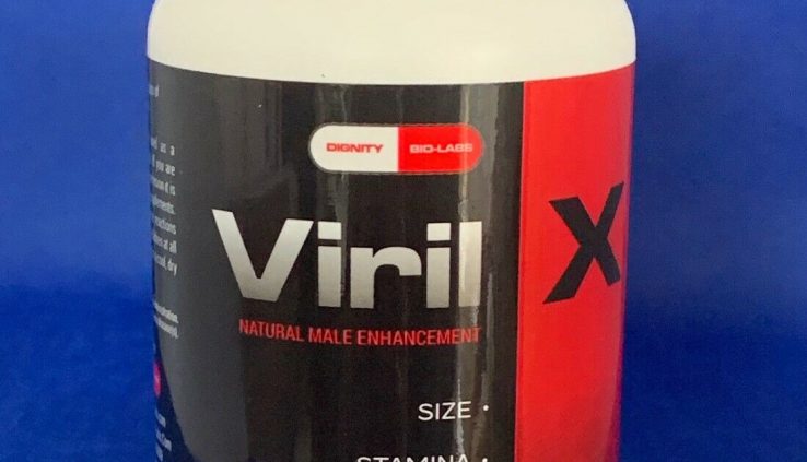 Viril X, Dietary Supplement, Pure Male Enhancement, 60 Pills, Sealed, New