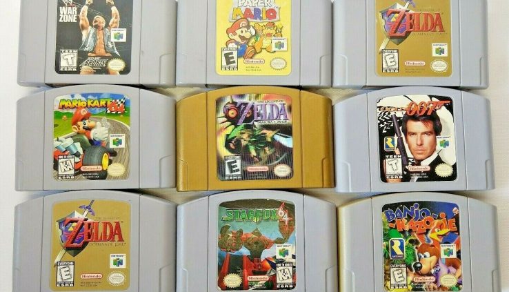 Nintendo 64 N64 Games (Cartridge only) *Correct* Condition, Like a flash Transport.