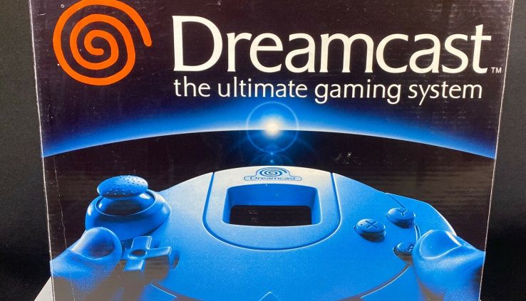 Sega Dreamcast Gaming Intention Console Total & Working in Field 2000