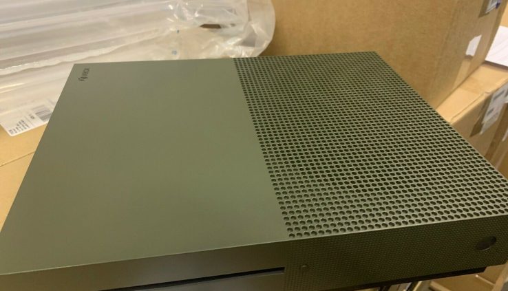 NEW Xbox One S 1TB Console Battlefield 1 Special Edition ( Green) CONSOLE ONLY