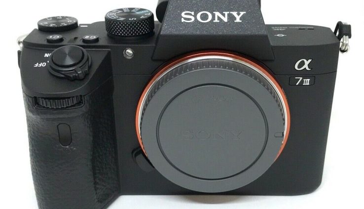 Sony Alpha a7 III Mirrorless Digital Camera Physique + Sony Spare Battery ILCE7M3/B