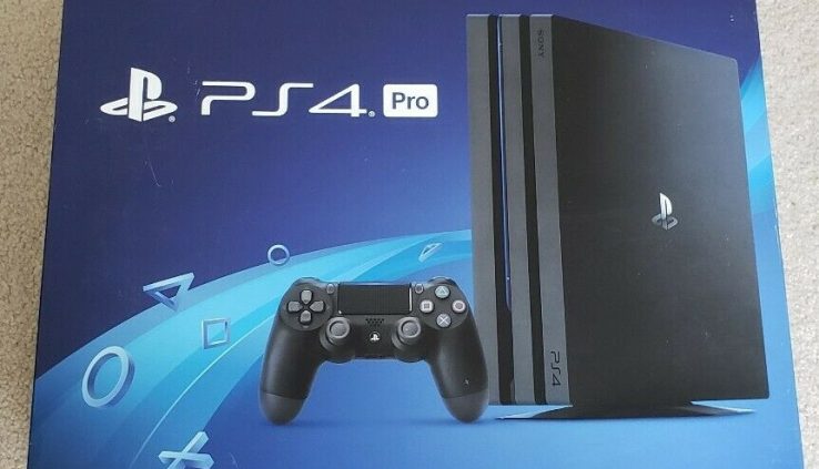 Sony PlayStation 4 Knowledgeable 1TB 4K Console – Jet Shaded