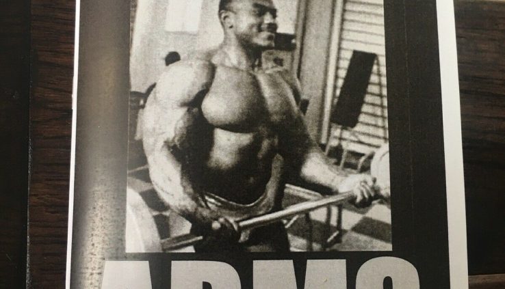 Powerlifting Bodybuilding Sergio Oliva Arm Saturation Very Uncommon Original e-book 2019