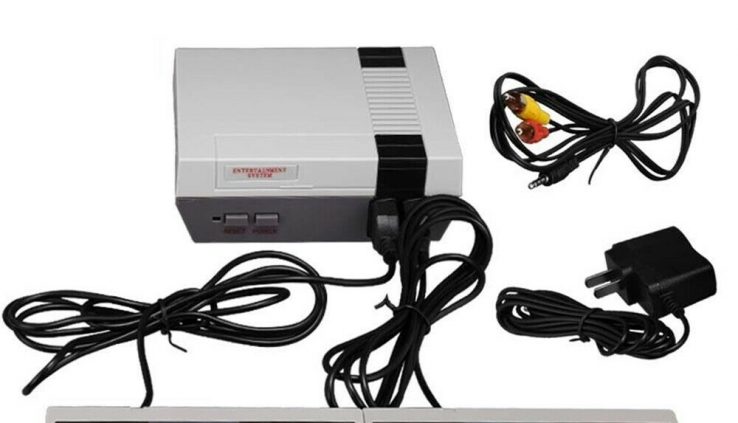 Retro Recreation Console 620 Constructed-in Mini Traditional NES Children Games with 2 Controllers