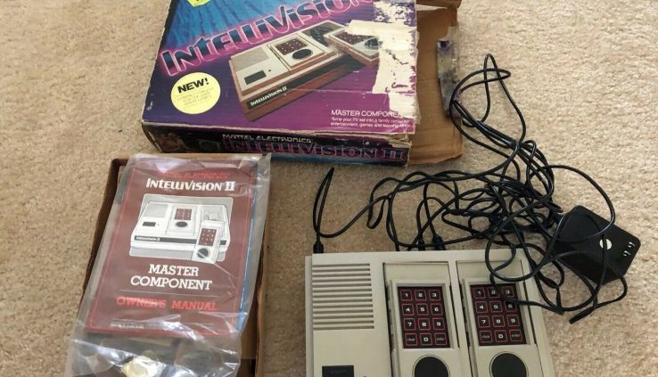 Mattel Intellivision II Console Total in Current Field with Manual