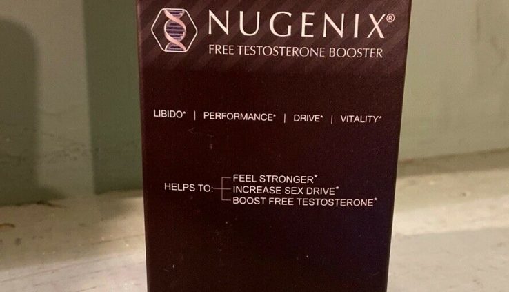 Nugenix Free Testosterone Booster Libido Efficiency Vitality 42 Capsules 09/21+
