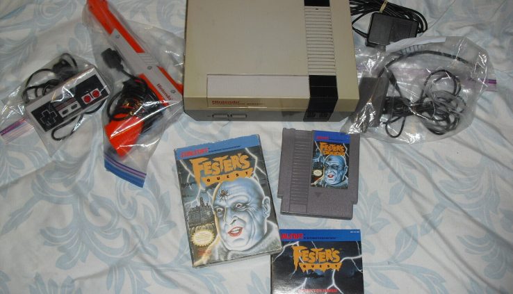 Nintendo NES Machine WITH FESTER’S QUEST