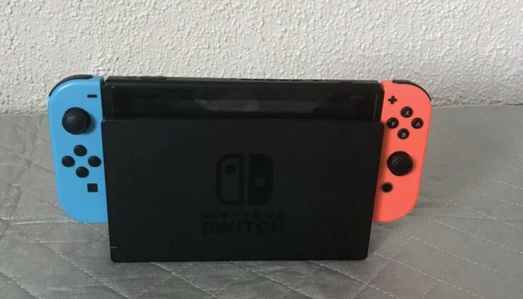 Nintendo Swap Neon Red and Neon Blue Joy-Con Console