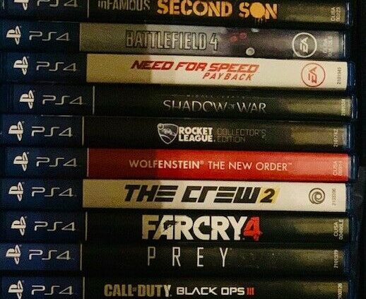 Sony PS4 Games – PICK AND CHOOSE (Shapely/Very Shapely)
