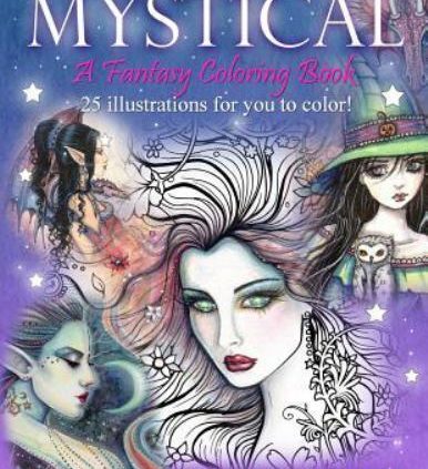 Mystical : A Delusion Coloring Book, Paperback by Harrison, Molly, Esteem Novel Us…