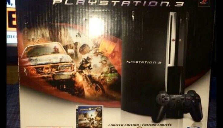 Sony PlayStation 3 Backwards Effectively matched 80gb Console PS3 System Motor storm