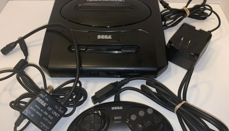 Sega Genesis Console Model MK-1631 and Controller Tested and Working