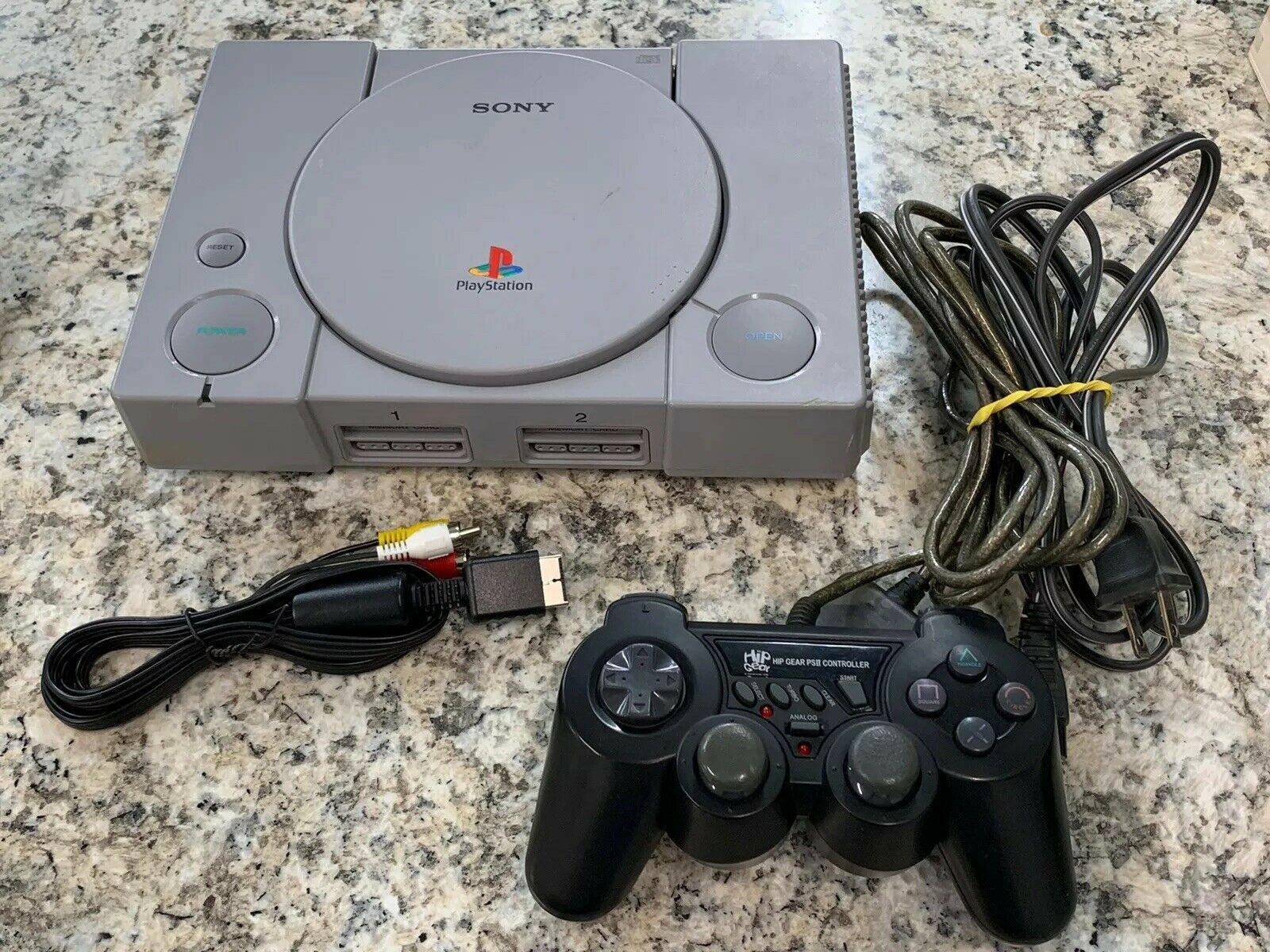 Sony PlayStation 1 PS1 SCPH-9001 Console with Controller And Cables