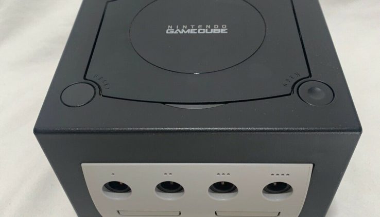 Nintendo GameCube Shadowy System DOL-001(USA) Console Greatest – Examined And Working