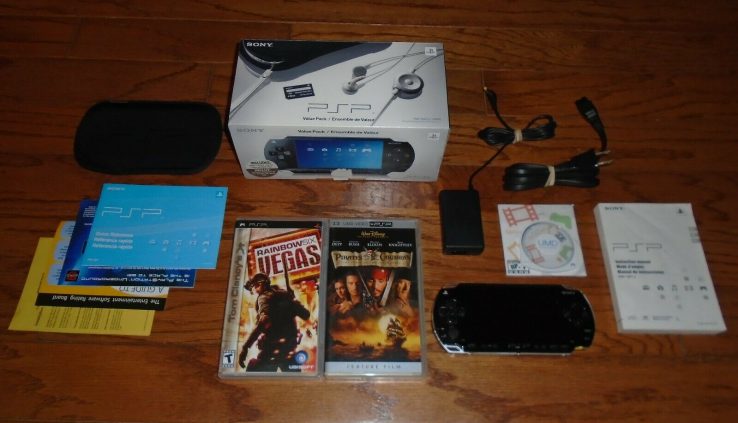 BOXED TESTED Sony PSP Handheld console 1001, 1GB, Sport PsPortable