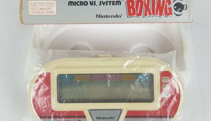 NEW Nintendo 1984 MICRO VS. SYSTEM Boxing BX-301 Retro Japan Game